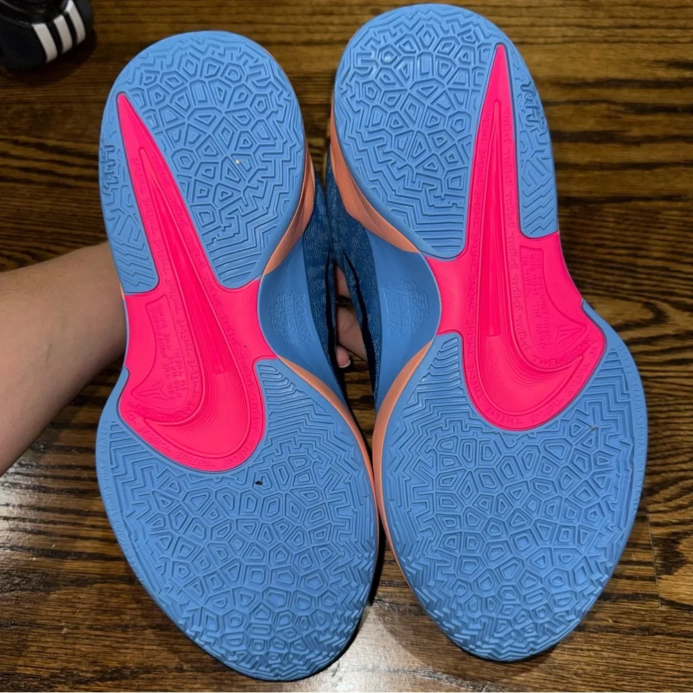 Nike Ja 2 Blue Beyond Hyper Pink Apricot Agate Blue Void (GS) - Picture 5 of 7